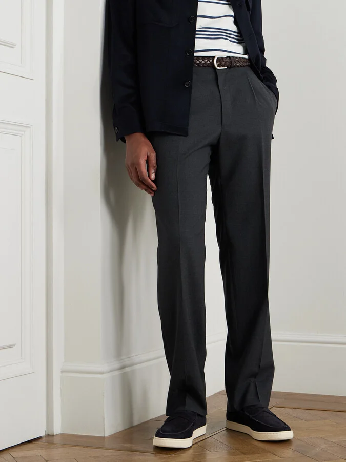 Suede Penny Loafers - Image 2