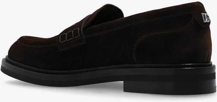 Suede Penny Loafers - Image 2
