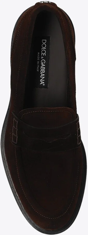 Suede Penny Loafers - Image 3