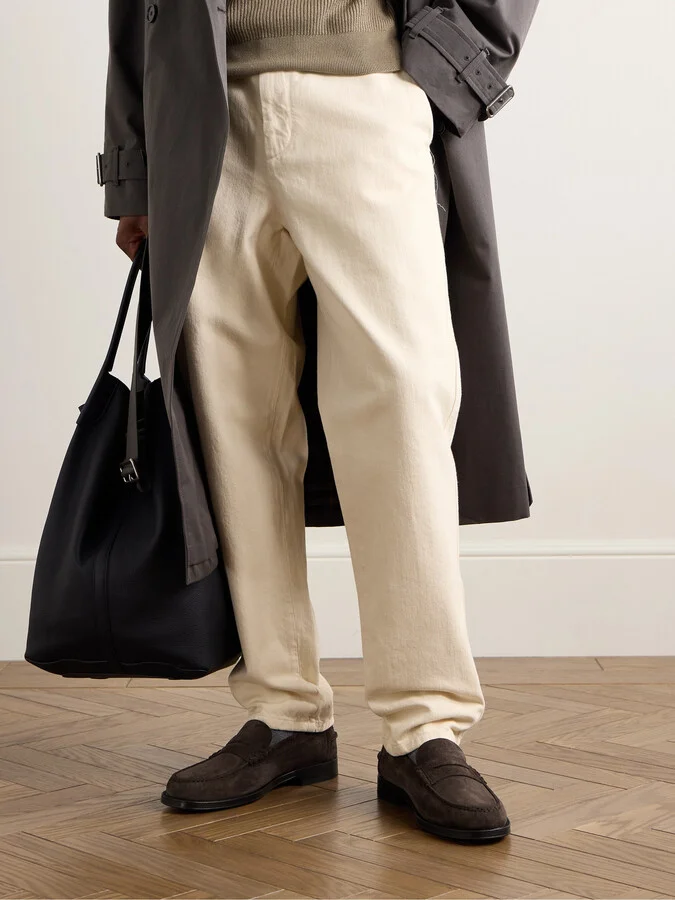 Suede Penny Loafers - Image 2