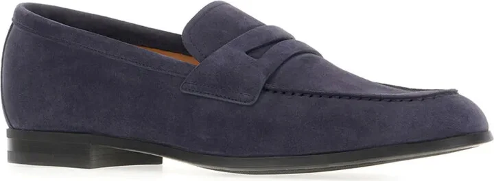 Suede Penny Loafers - Image 2