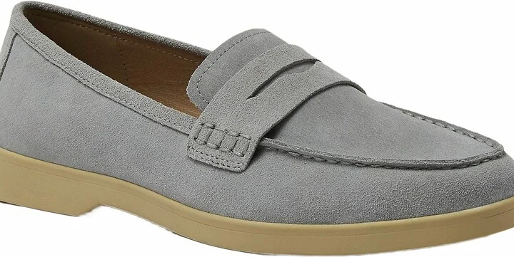 Suede Penny Loafers - Image 4