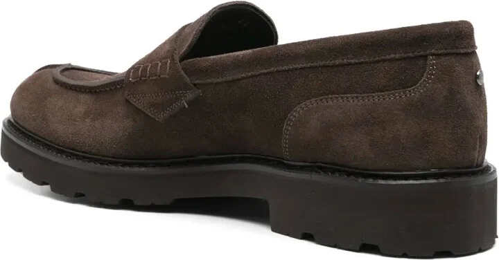 Suede Penny Loafers - Image 3