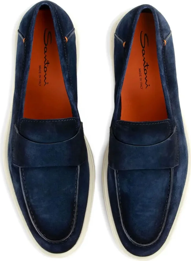 Suede Penny Loafers - Image 2