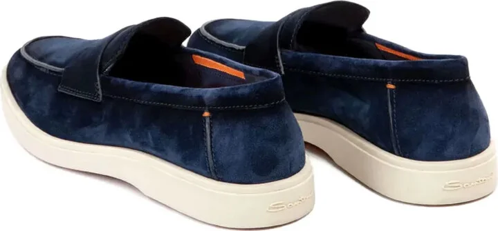 Suede Penny Loafers - Image 3