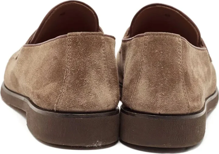 Suede Penny Loafers - Image 3