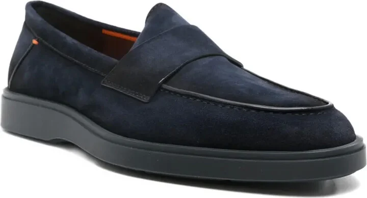 Suede Penny Loafers - Image 2