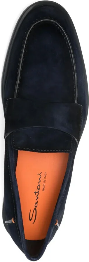 Suede Penny Loafers - Image 4