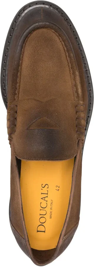 Suede Penny Loafers - Image 4