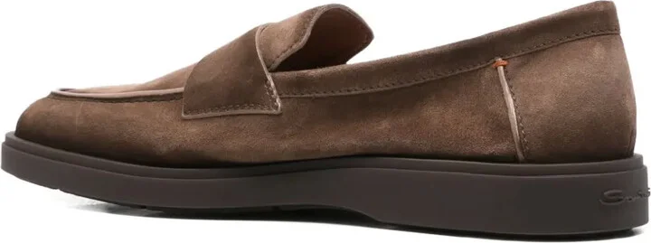 Suede Penny Loafers - Image 3