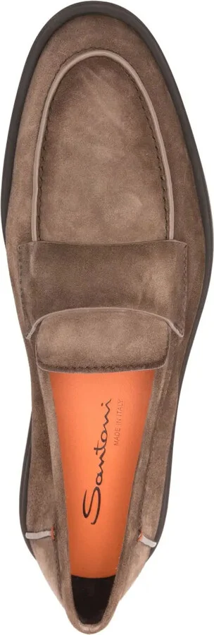 Suede Penny Loafers - Image 4