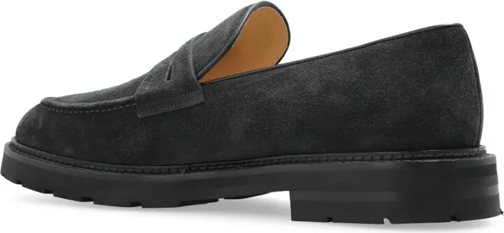 Suede Penny Loafers - Image 3