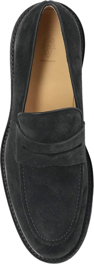 Suede Penny Loafers - Image 4
