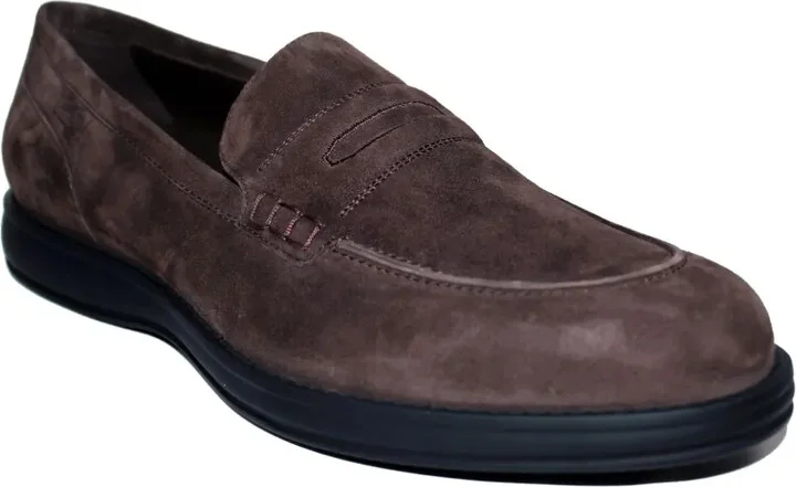 Suede Penny Loafers - Image 2