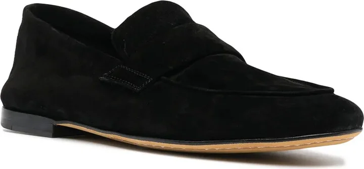 Suede Penny Loafers - Image 2