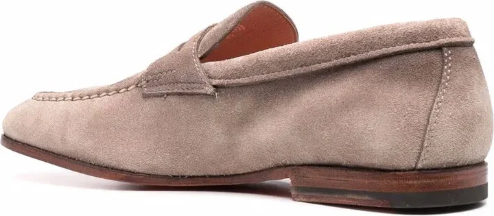 Suede Penny Loafers - Image 3
