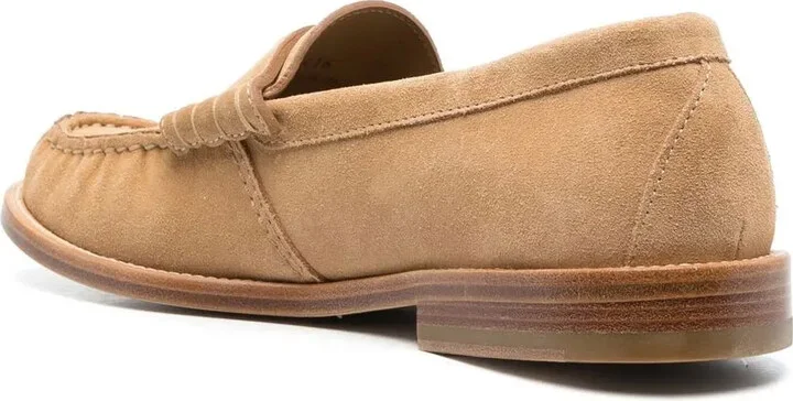 Suede Penny Loafers - Image 3