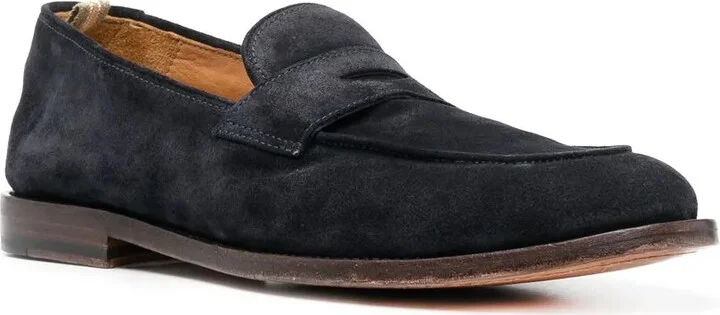 Suede Penny Loafers - Image 2