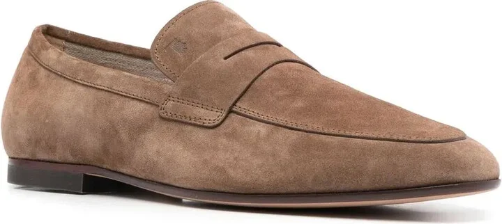 Suede Penny Loafers - Image 2