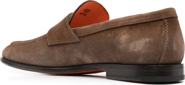 Suede Penny Loafers - Image 3