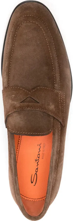 Suede Penny Loafers - Image 4