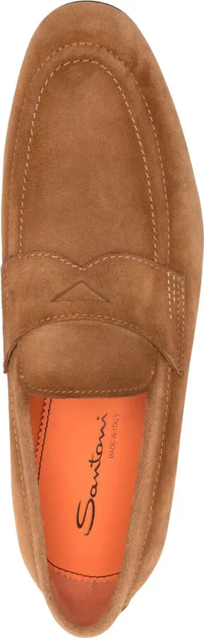 Suede Penny Loafers - Image 4