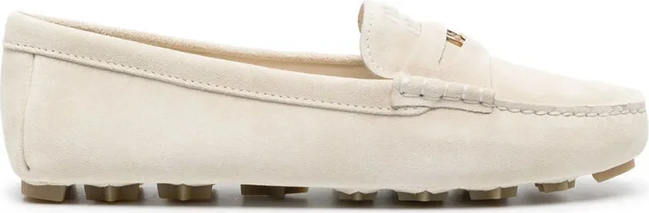 Suede Penny Loafers