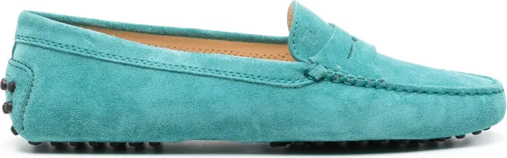 Suede Penny Loafers