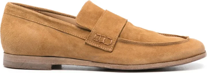Suede Penny Loafers