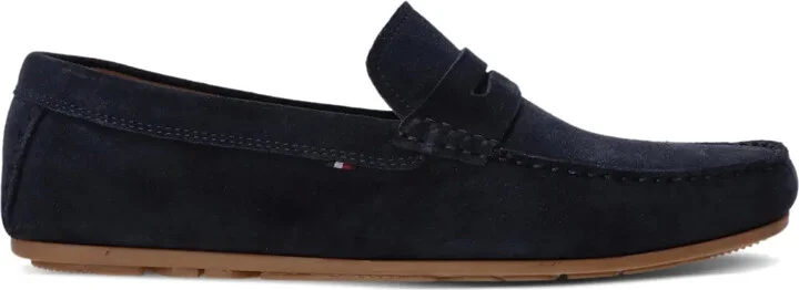 Suede Penny Loafers
