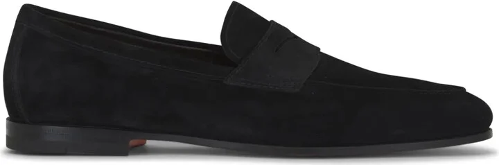 Suede Penny Loafers