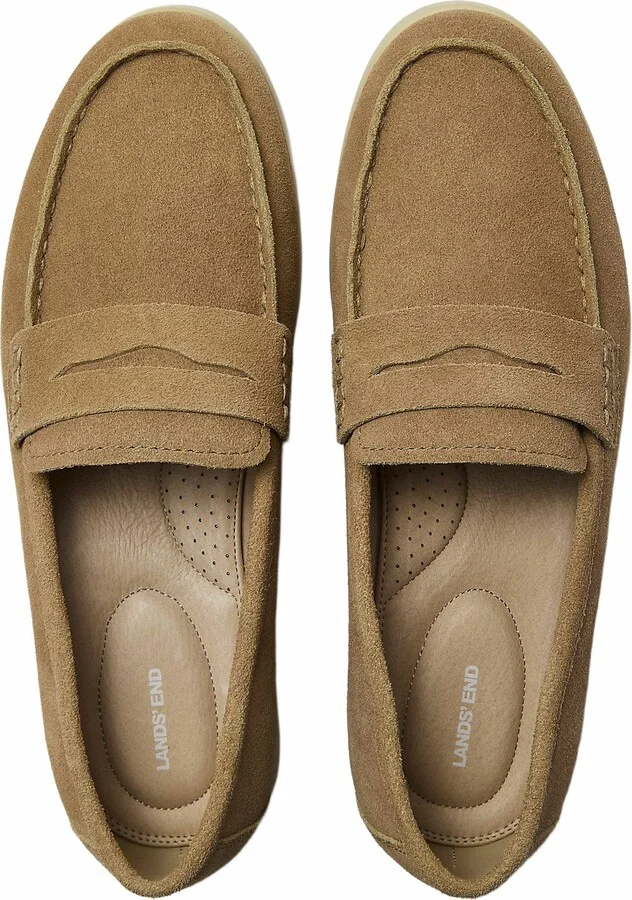 Suede Penny Loafers