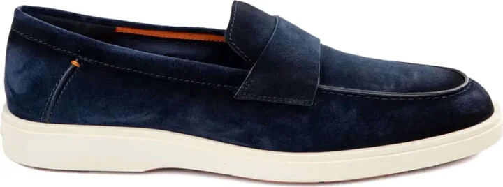 Suede Penny Loafers