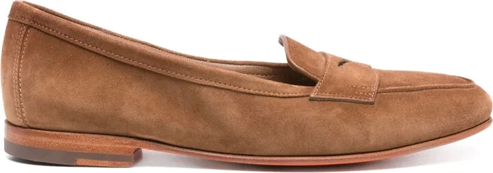 Suede Penny Loafers