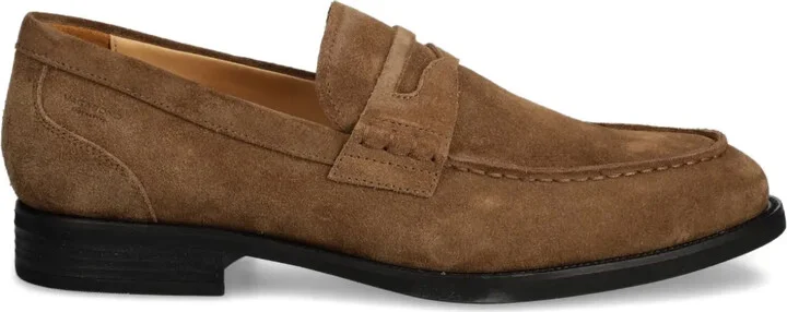 Suede Penny Loafers