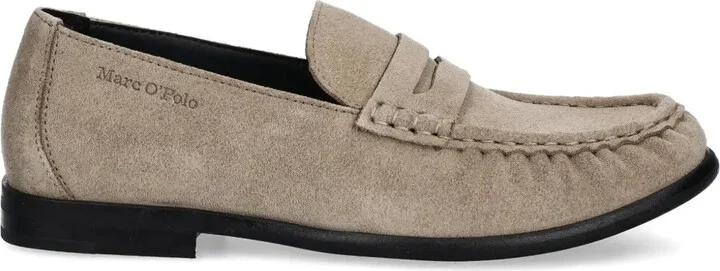Suede Penny Loafers