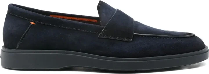 Suede Penny Loafers