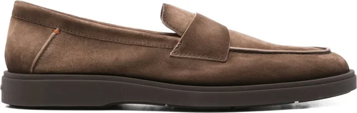 Suede Penny Loafers