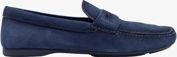 Suede Penny Loafers
