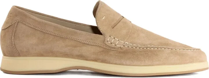 Suede Penny Loafers