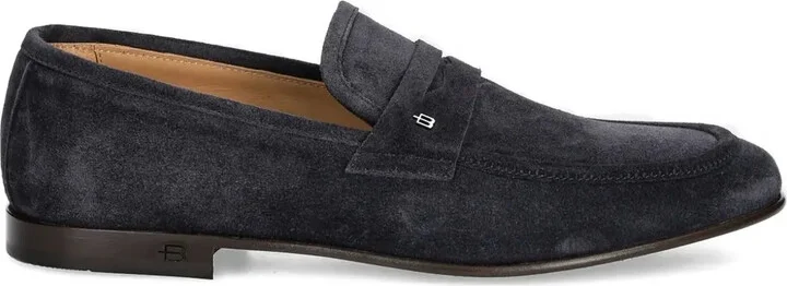 Suede Penny Loafers