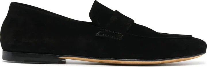 Suede Penny Loafers