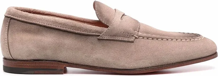 Suede Penny Loafers