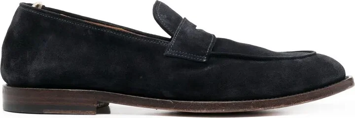 Suede Penny Loafers