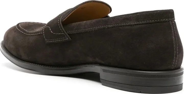 Suede Penny-Slot Loafers - Image 3