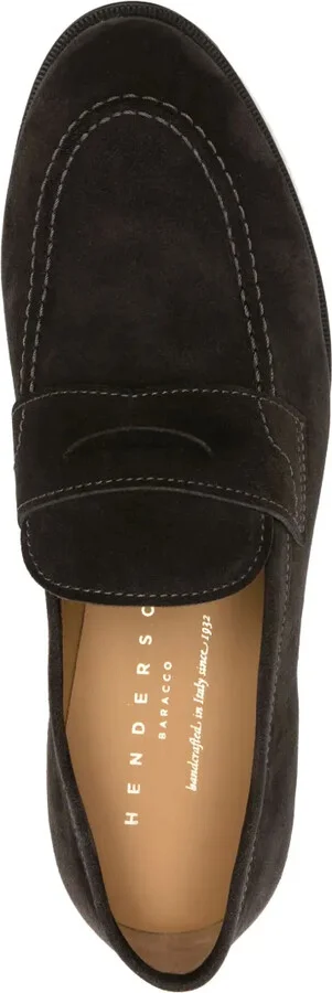 Suede Penny-Slot Loafers - Image 4