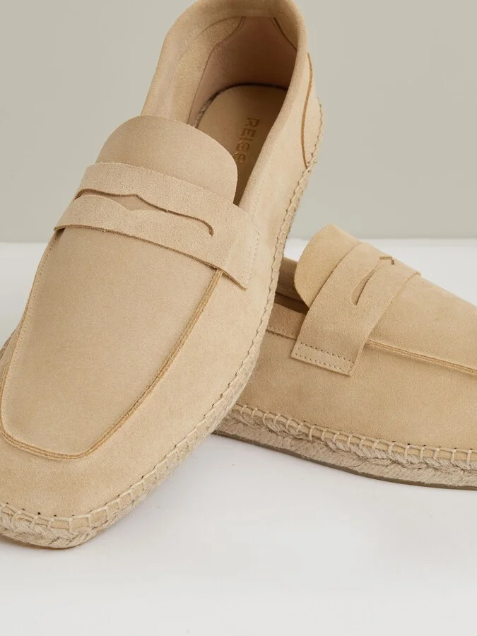 Suede Penny-strap Espadrilles - Image 5