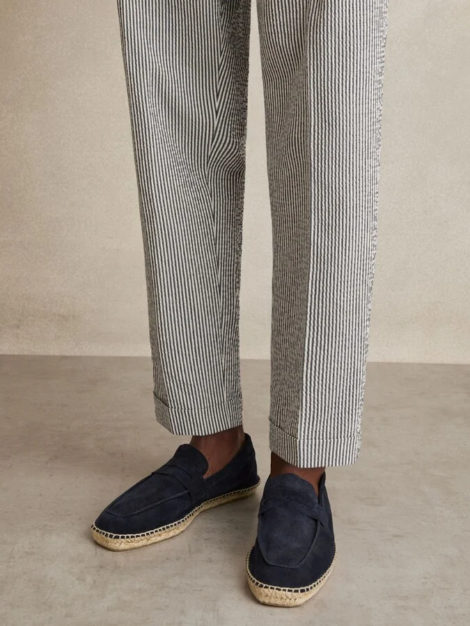 Suede Penny-strap Espadrilles - Image 5
