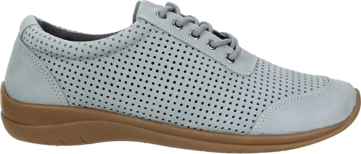 Suede Perforated Derby - Wide Width Available - Image 3