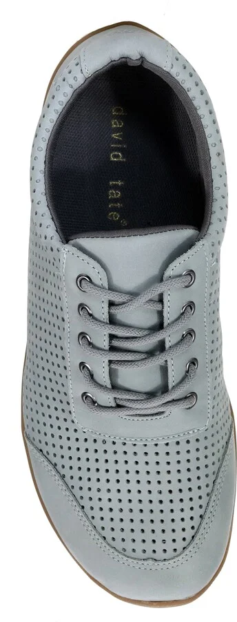 Suede Perforated Derby - Wide Width Available - Image 4